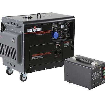 GENERADOR 5 KVA MOTOR DIESEL ( M: DG5500SE)